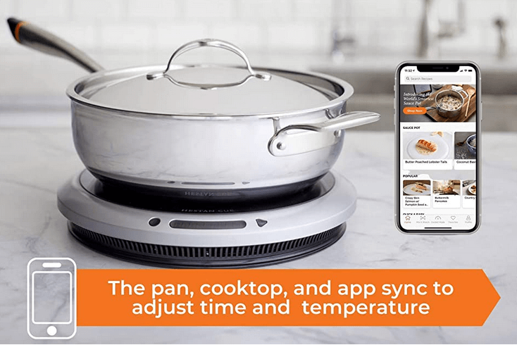 Showing Hestan Cue cooking set
