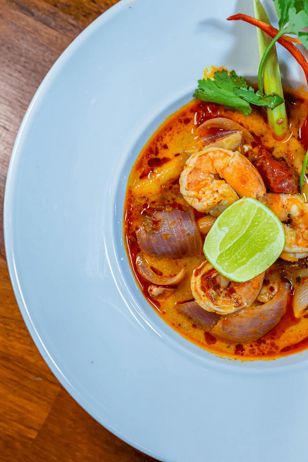 Delicious popular Thai dish - Tom Yum Goong
